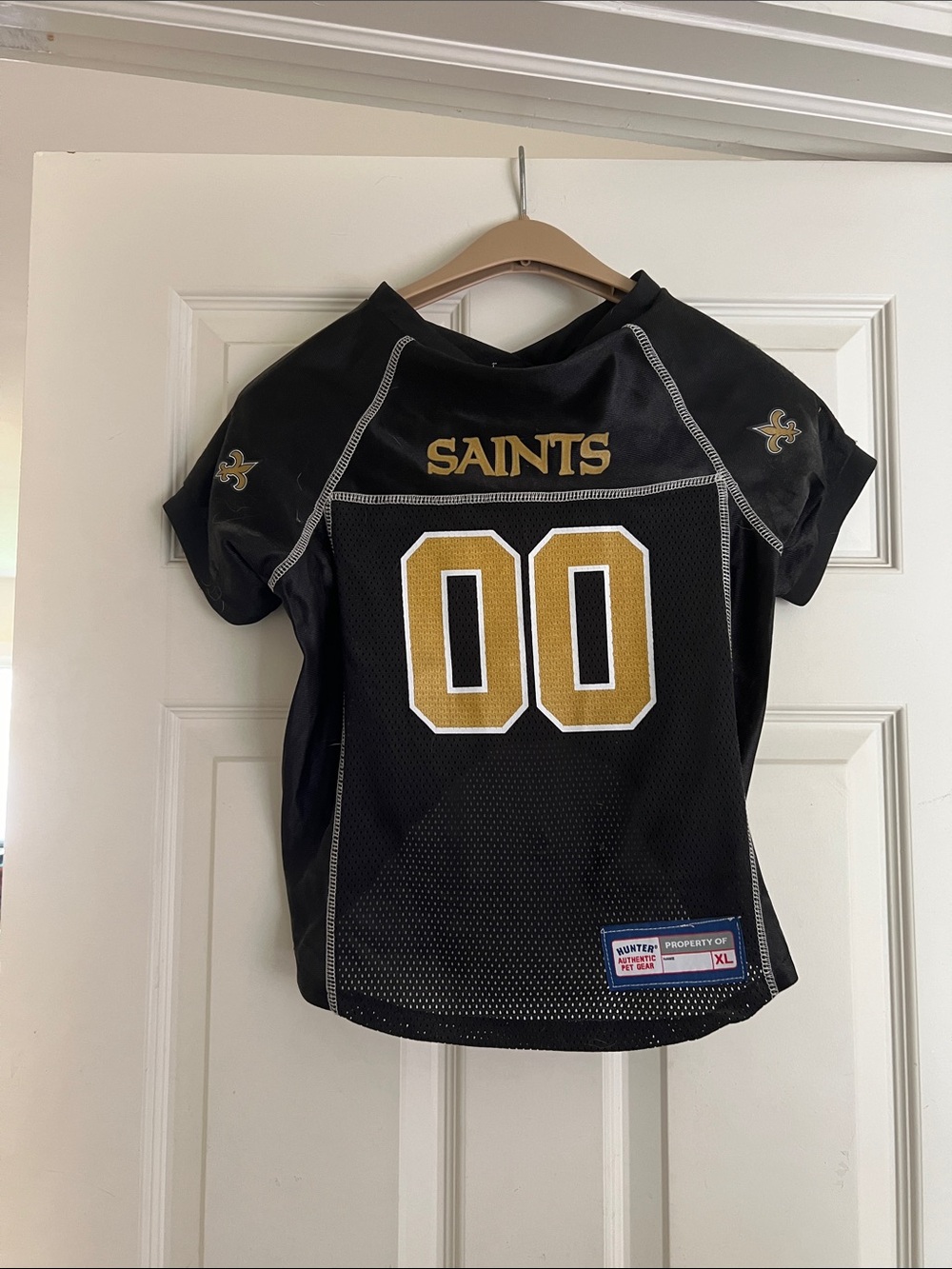 New Orleans Saints Kids Black & Gold Jersey Top
